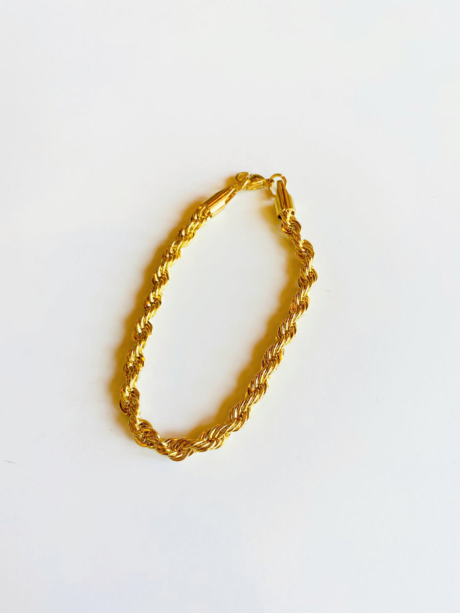 CAMILLA rope chain layering bracelet