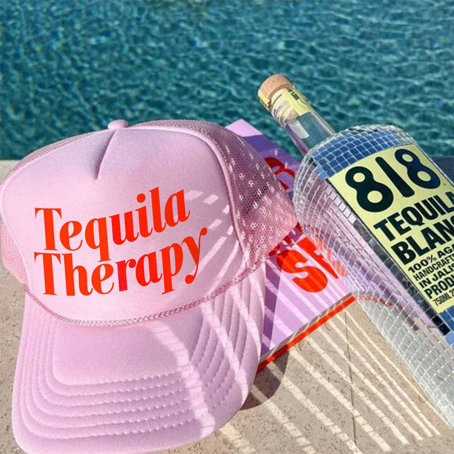 Tequila Therapy Trucker Hat