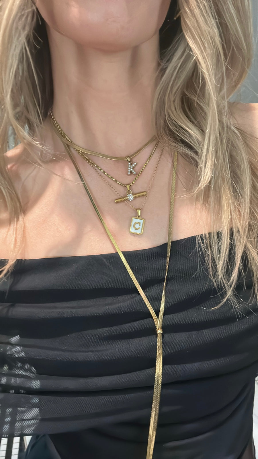 Herringbone Bolo Necklace