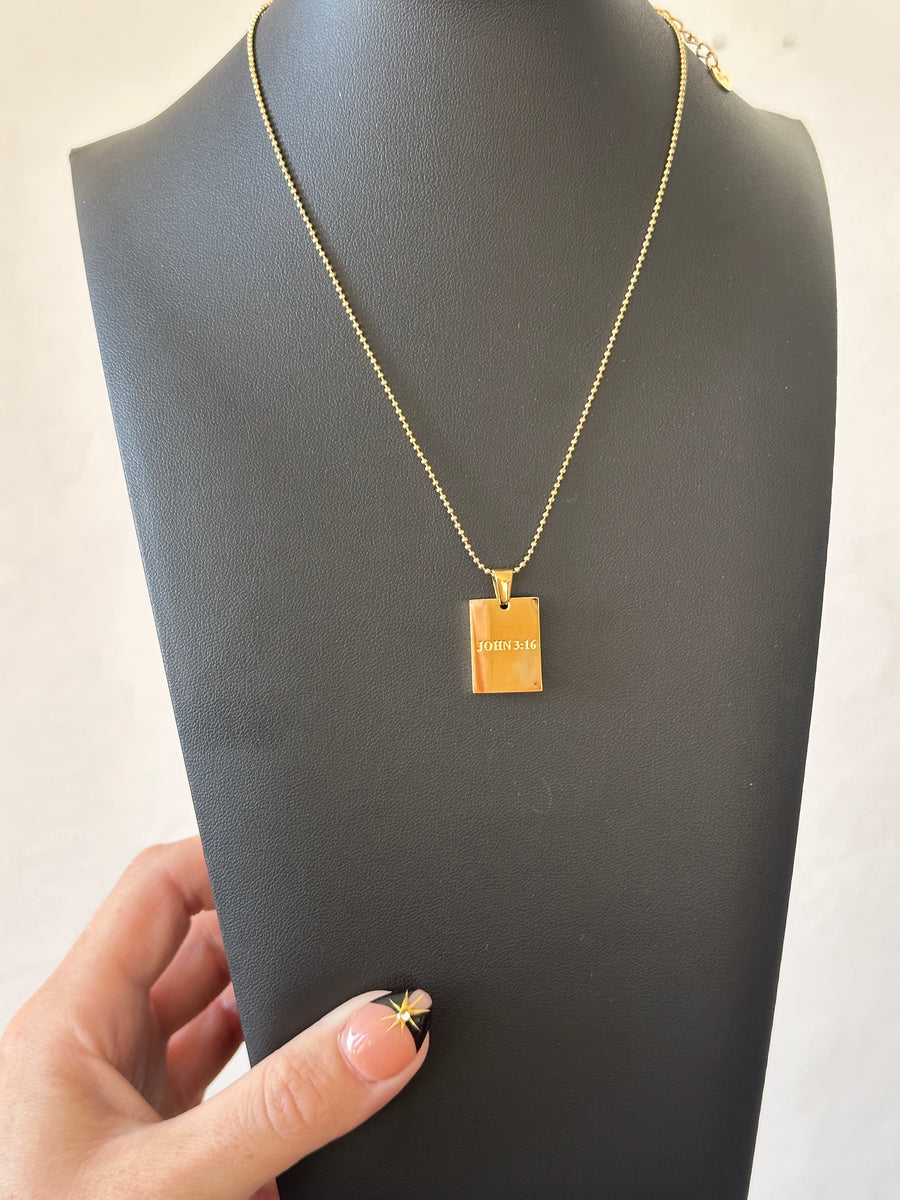 John 3:16 Empowerment Necklace