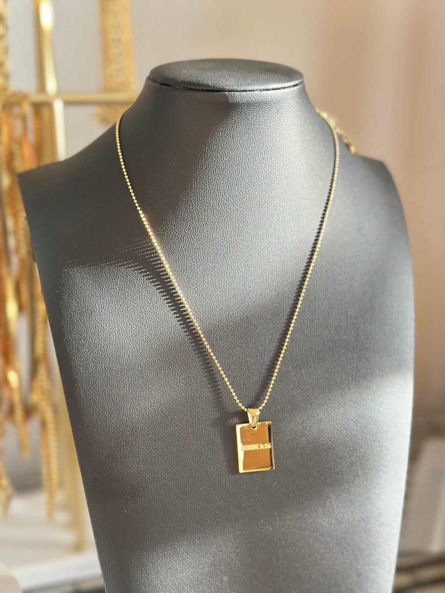 John 3:16 Empowerment Necklace