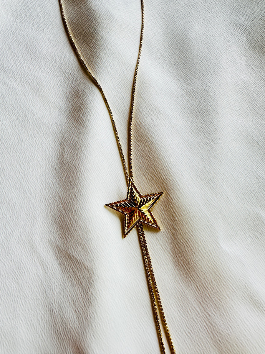 Star Bolo Necklace