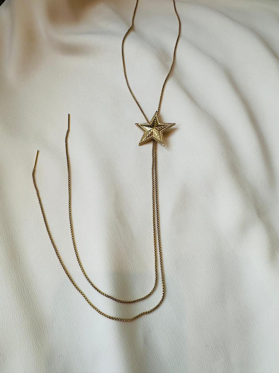 Star Bolo Necklace