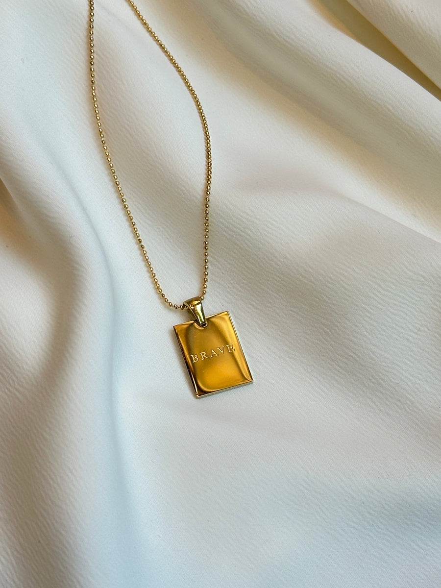 BRAVE Empowerment Necklace