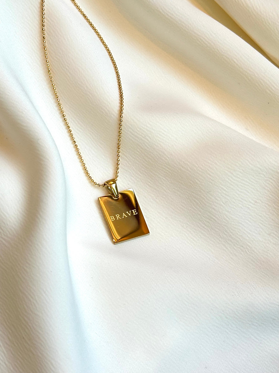 BRAVE Empowerment Necklace