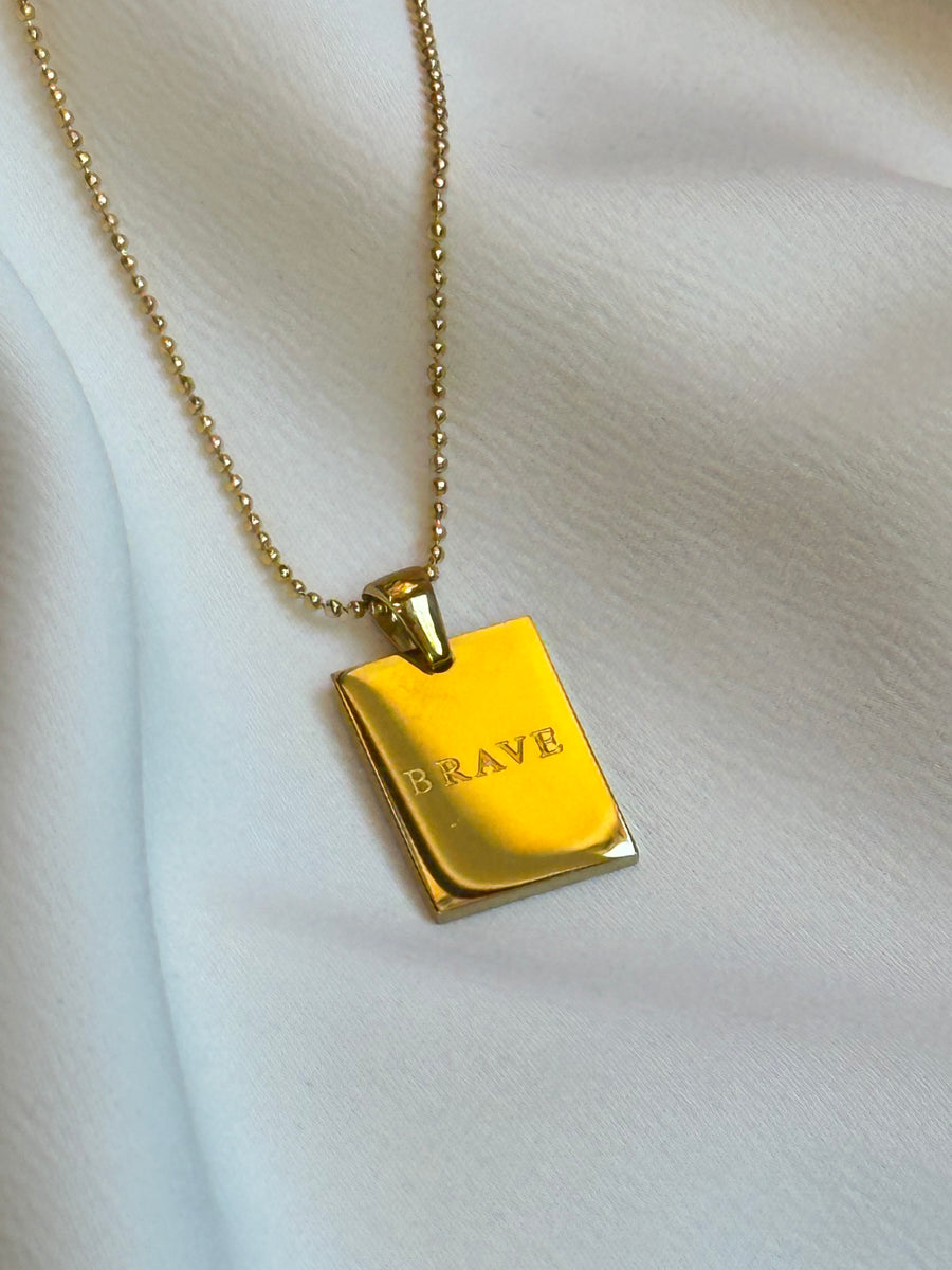 BRAVE Empowerment Necklace