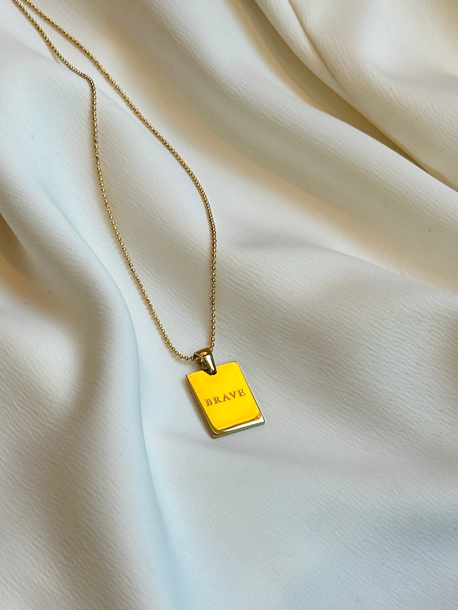 BRAVE Empowerment Necklace