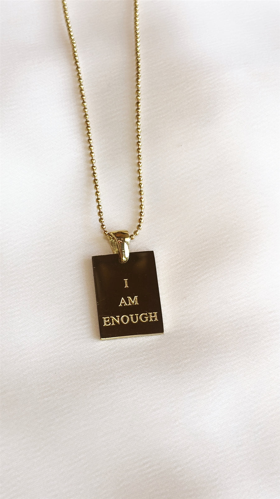 I Am Enough Empowerment Necklace