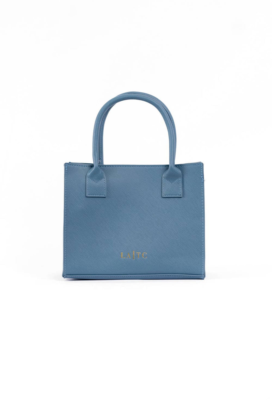 Fluent French (Denim Blue)-  MINI MODERN TOTE