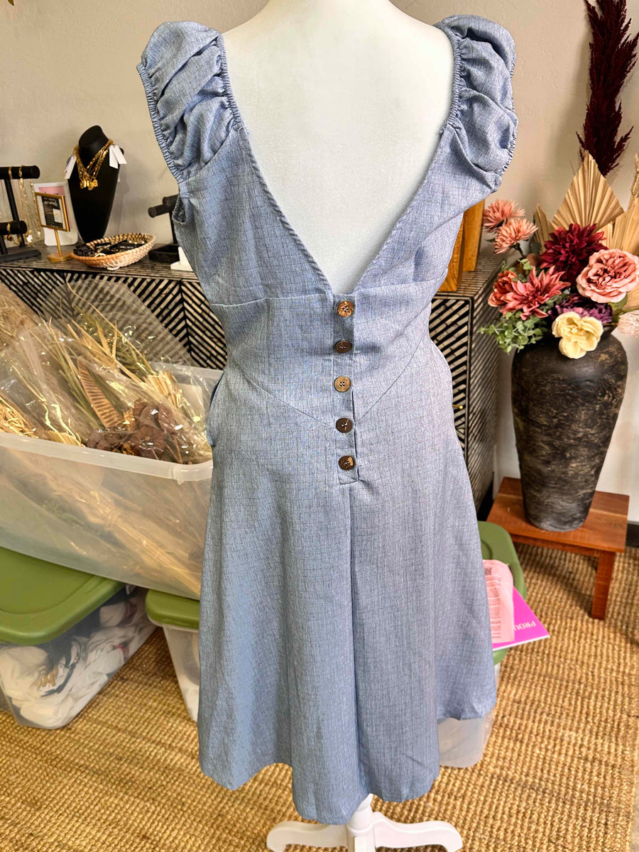 Chambray Dress